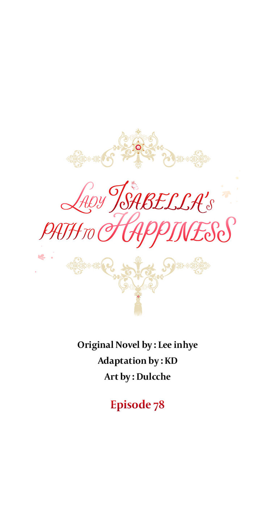 Lady Isabella's Path to Happiness Chapter 78 page 80 - 