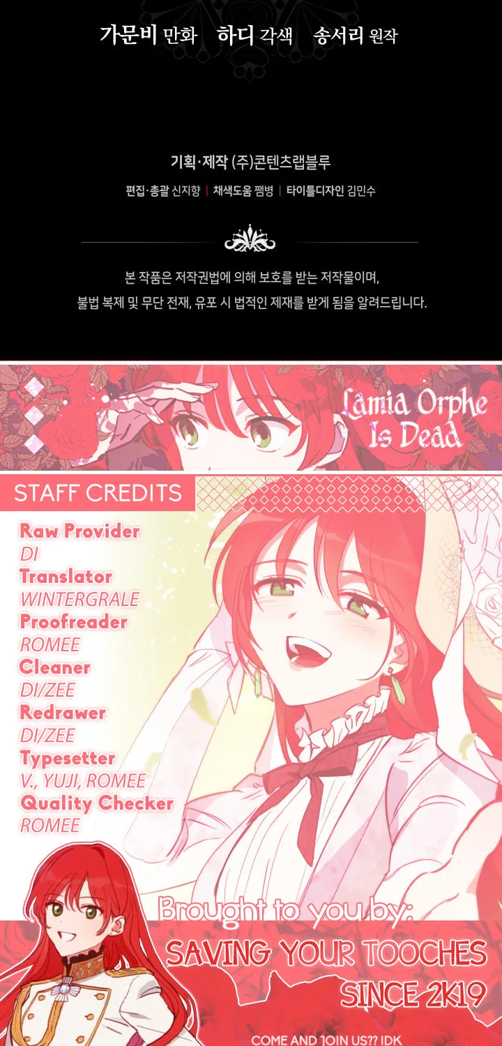 Lamia Orphe is Dead Chapter 40 page 64 - 