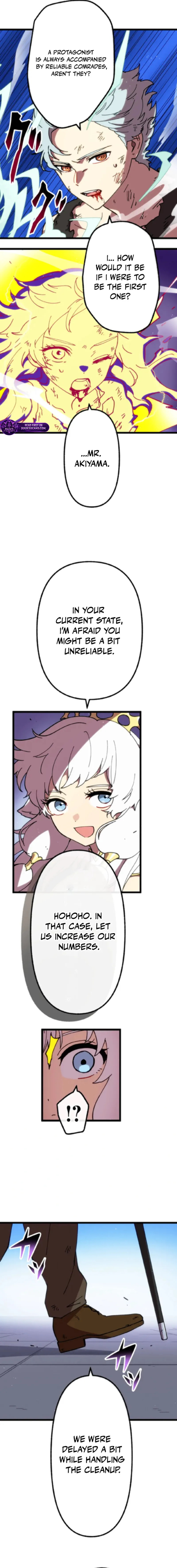 Last Boss Shoujo Akari - Watashi Yori Tsuyoi Yatsu ni Ai ni Gendai ni Iku Chapter 87 page 10 - 