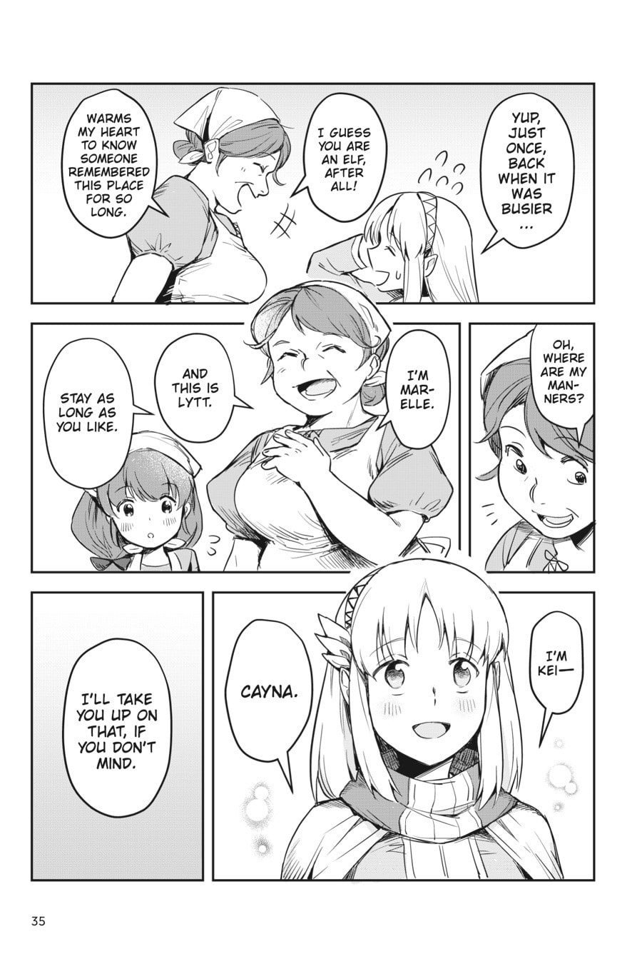 Leadale no Daichi nite Chapter 1 page 35 - 