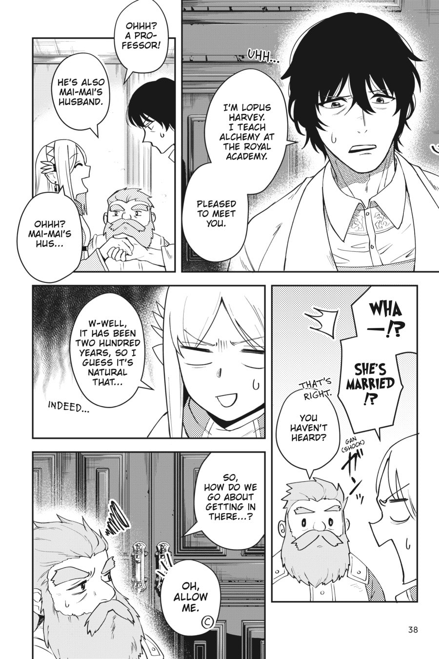 Leadale no Daichi nite Chapter 10 page 38 - 