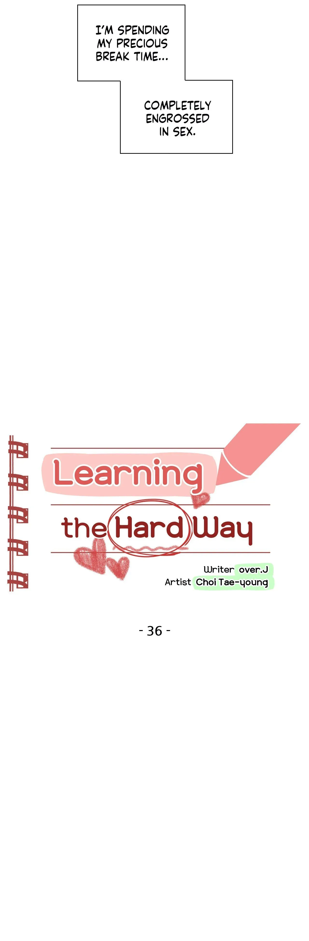 Learning the Hard Way Chapter 36 page 9 - 