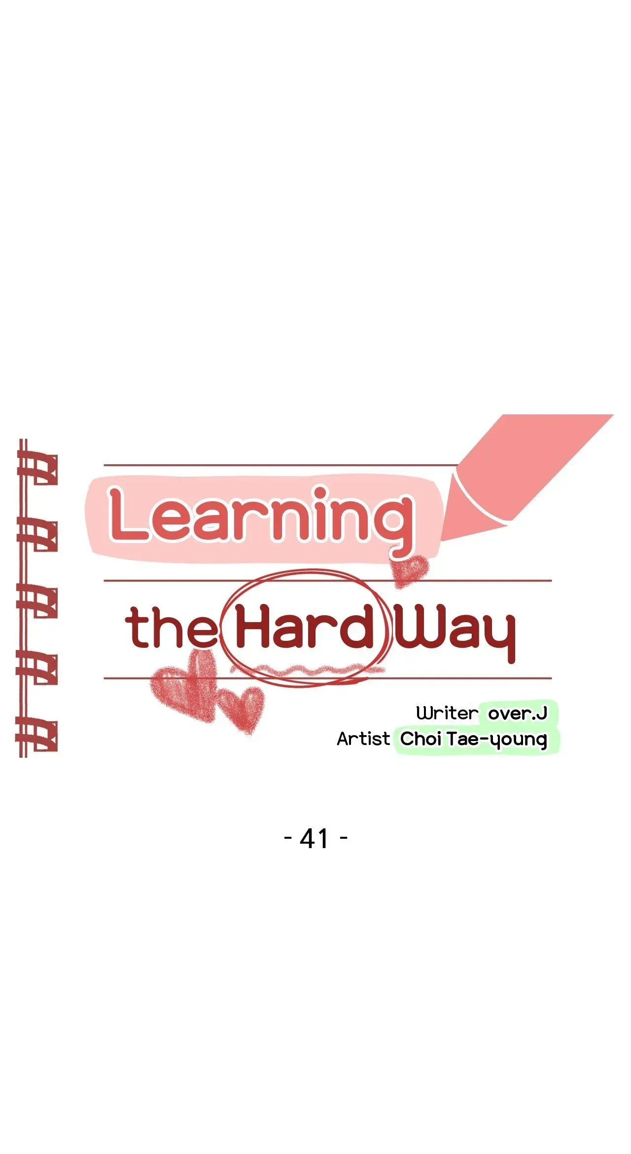 Learning the Hard Way Chapter 41 page 1 - 