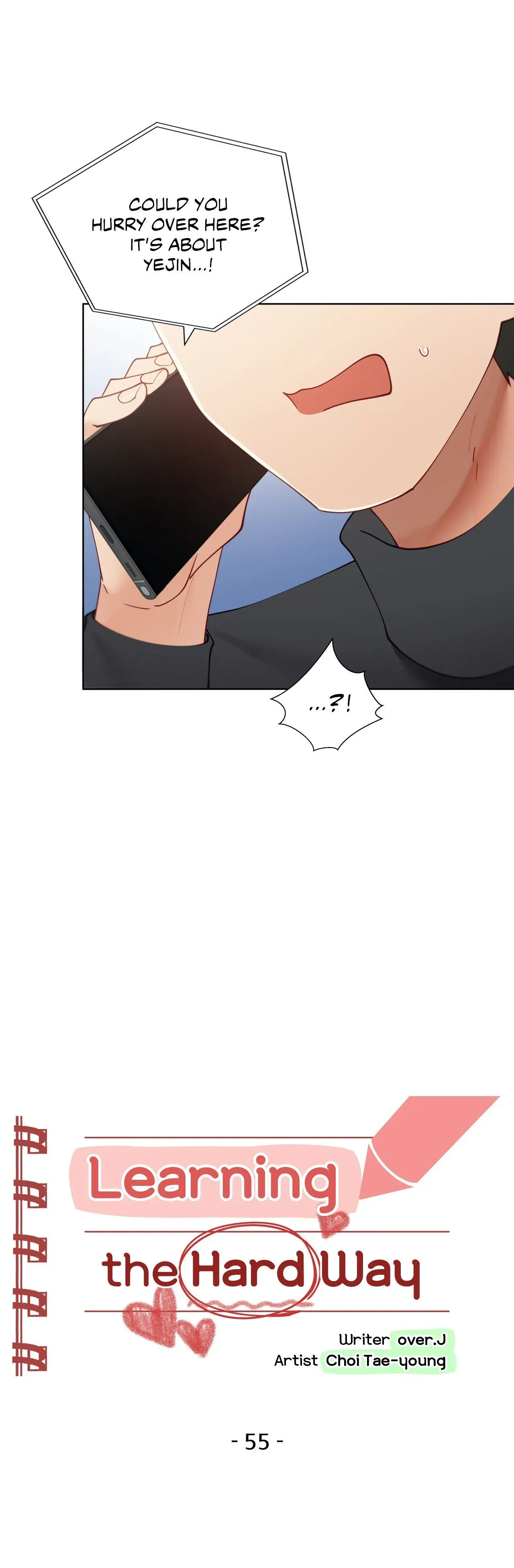Learning the Hard Way Chapter 55 page 5 - 