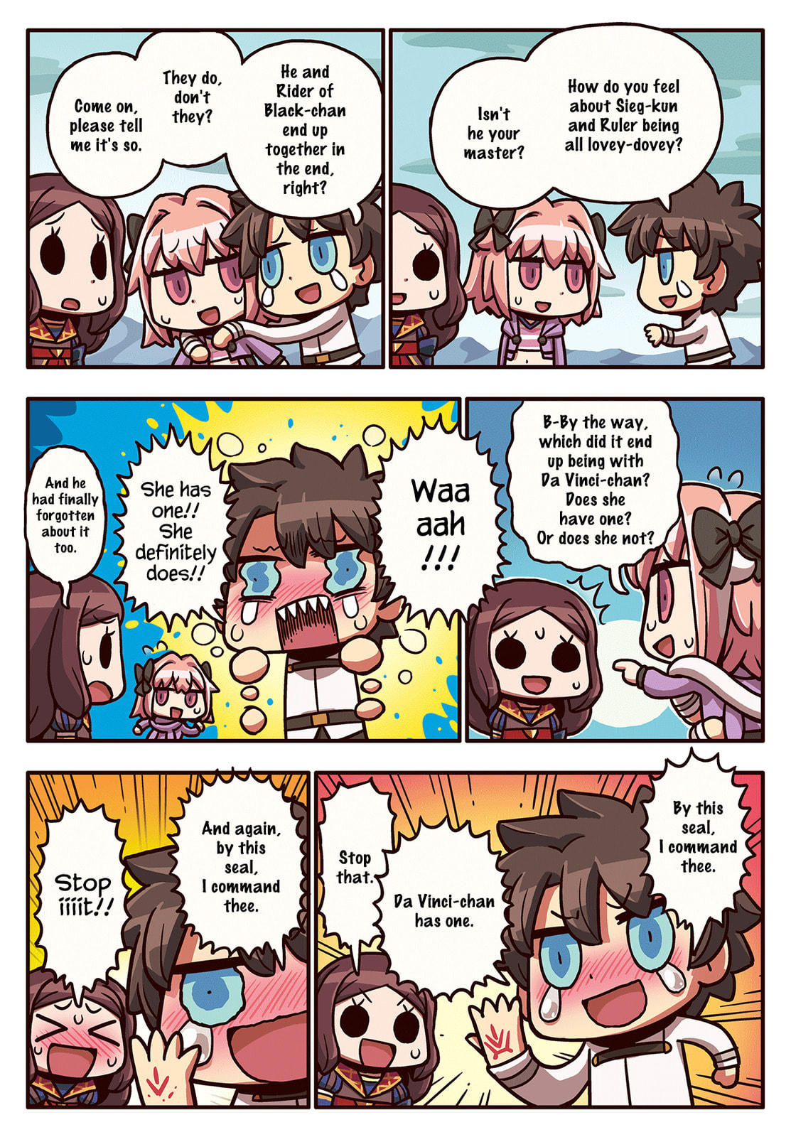 Learning with Manga! Fate/Grand Order Chapter 19 page 1 - 
