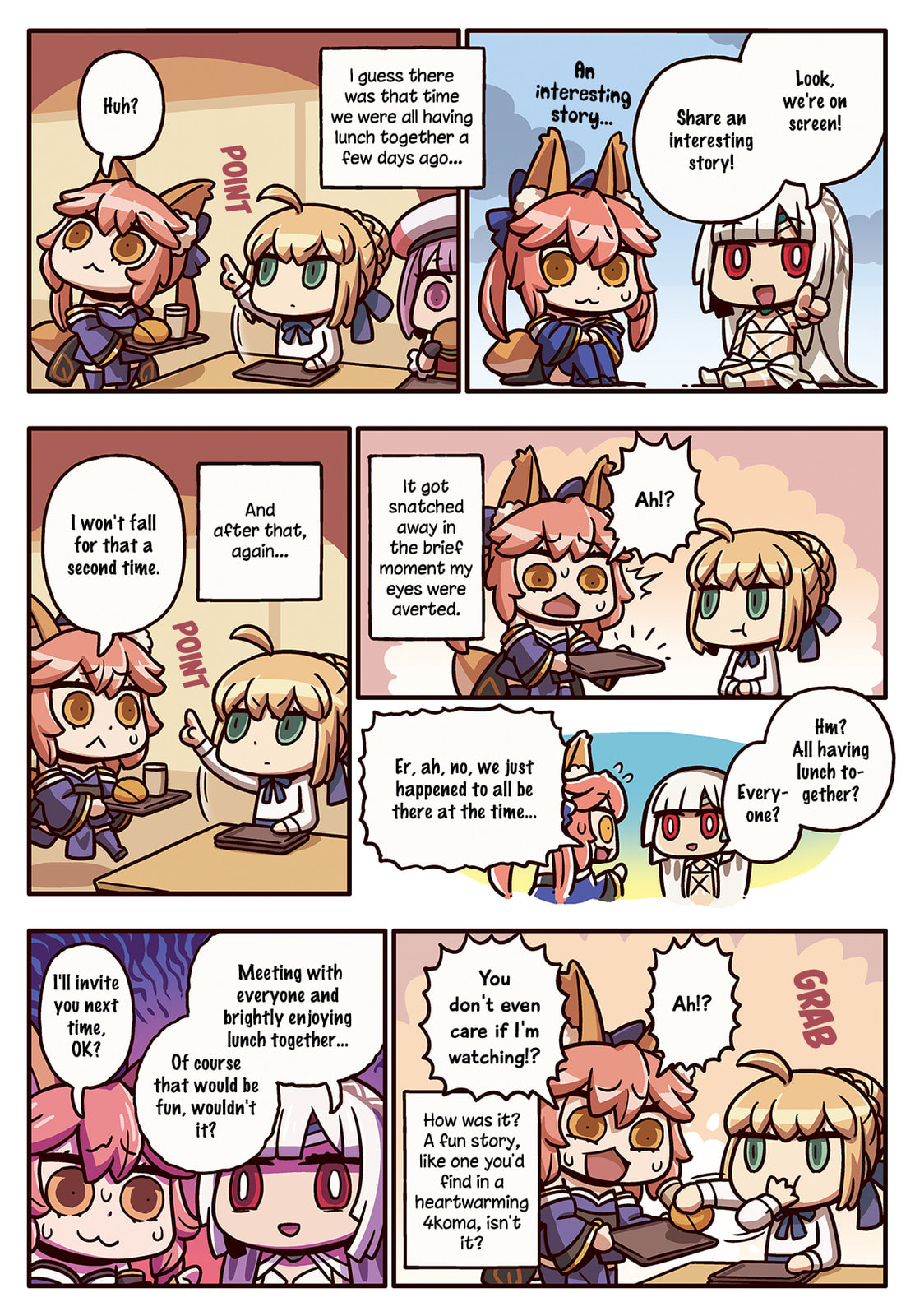 Learning with Manga! Fate/Grand Order Chapter 203 page 1 - 