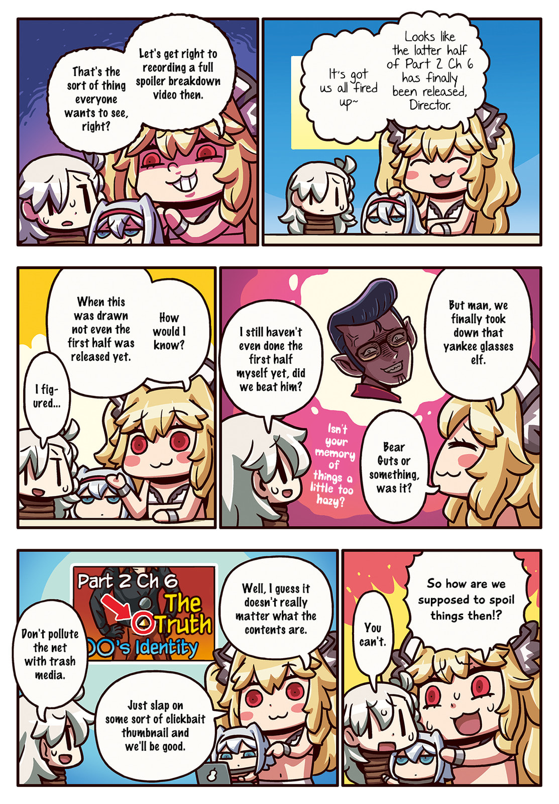 Learning with Manga! Fate/Grand Order Chapter 204 page 1 - 