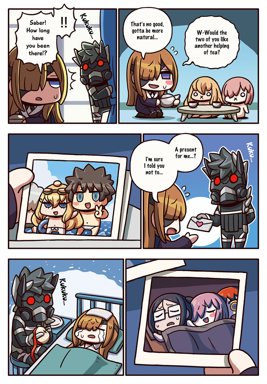 Learning with Manga! Fate/Grand Order Chapter 205 page 1 - 