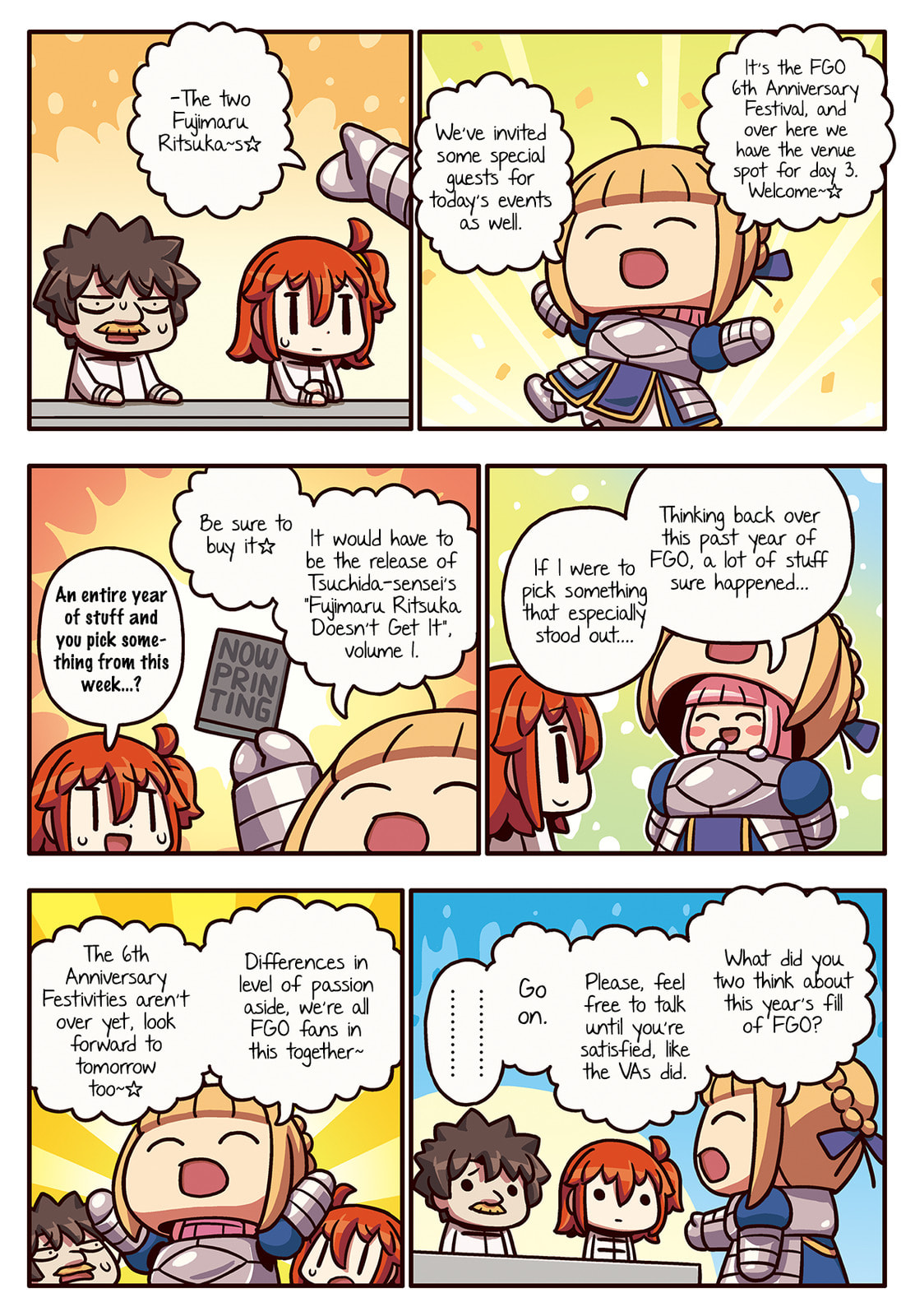 Learning with Manga! Fate/Grand Order Chapter 206 page 1 - 