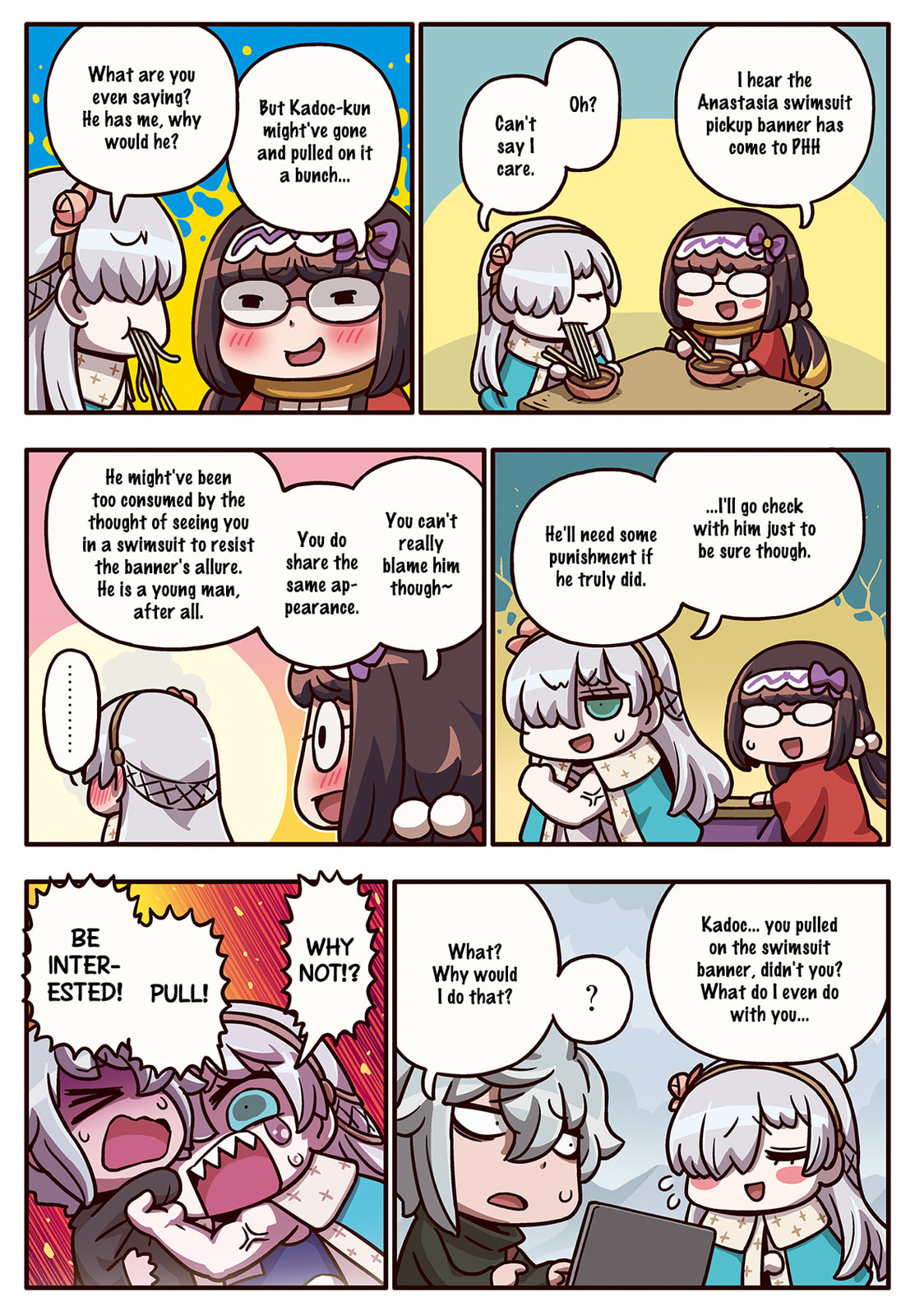 Learning with Manga! Fate/Grand Order Chapter 214 page 1 - 