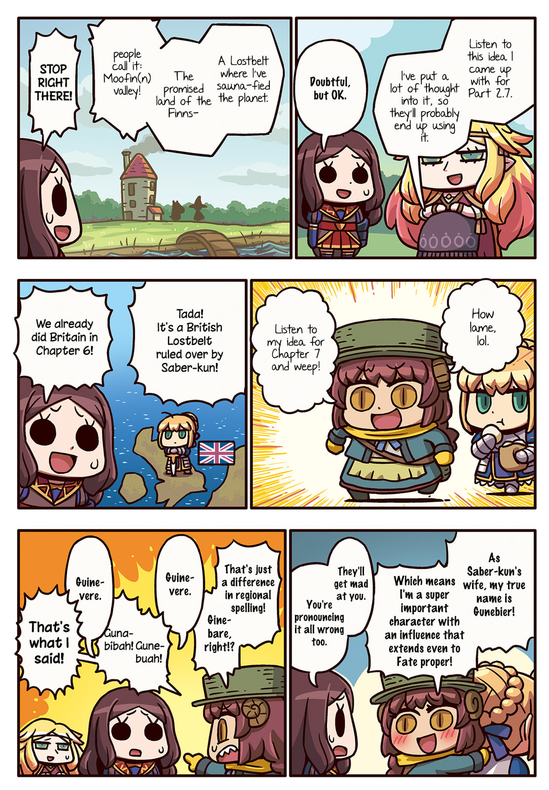 Learning with Manga! Fate/Grand Order Chapter 215 page 1 - 