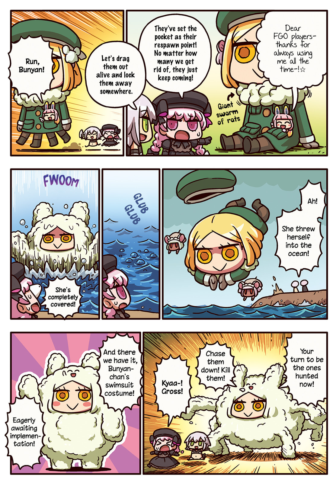Learning with Manga! Fate/Grand Order Chapter 216 page 1 - 