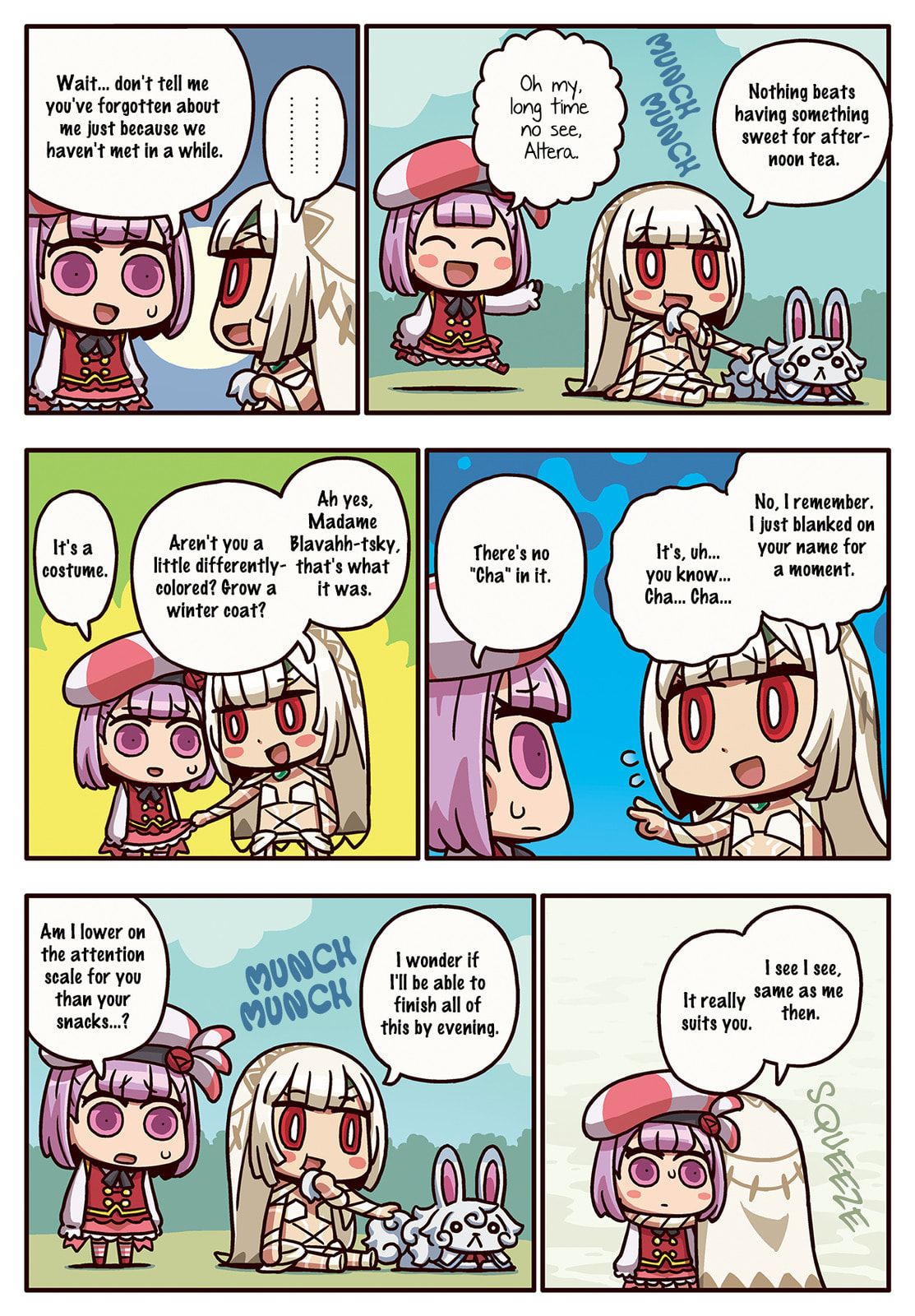 Learning with Manga! Fate/Grand Order Chapter 219 page 1 - 
