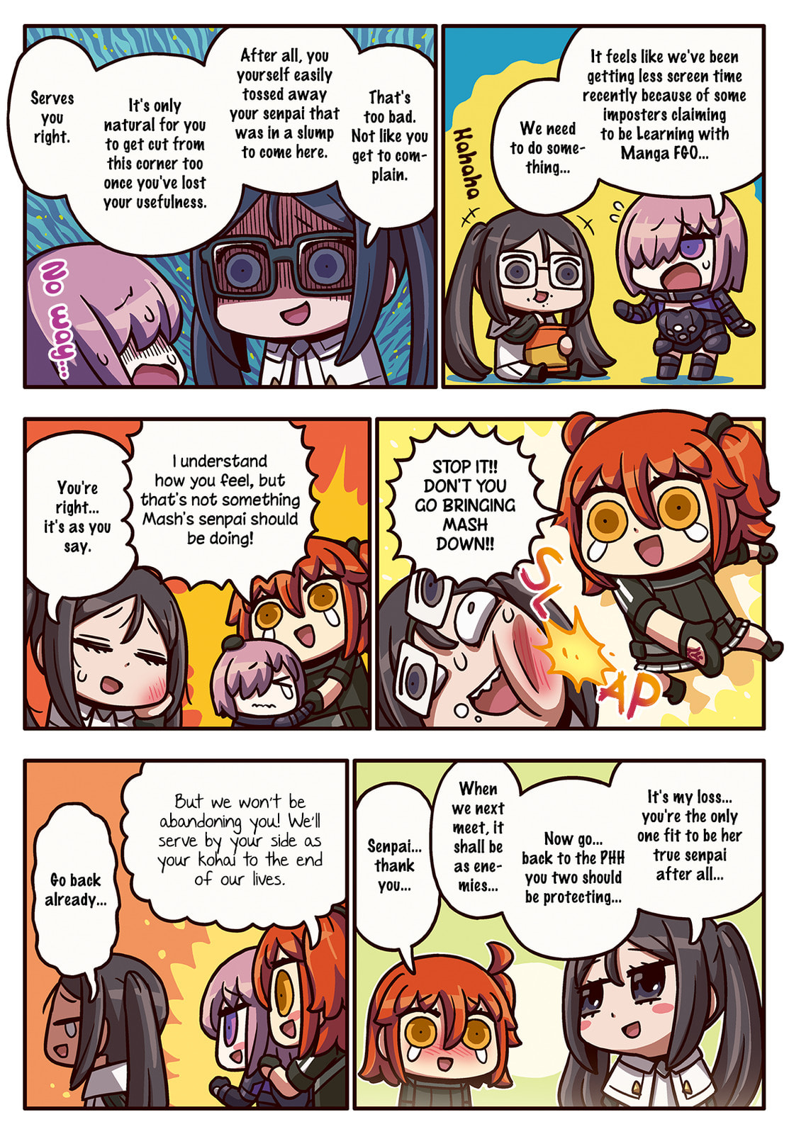 Learning with Manga! Fate/Grand Order Chapter 227 page 1 - 