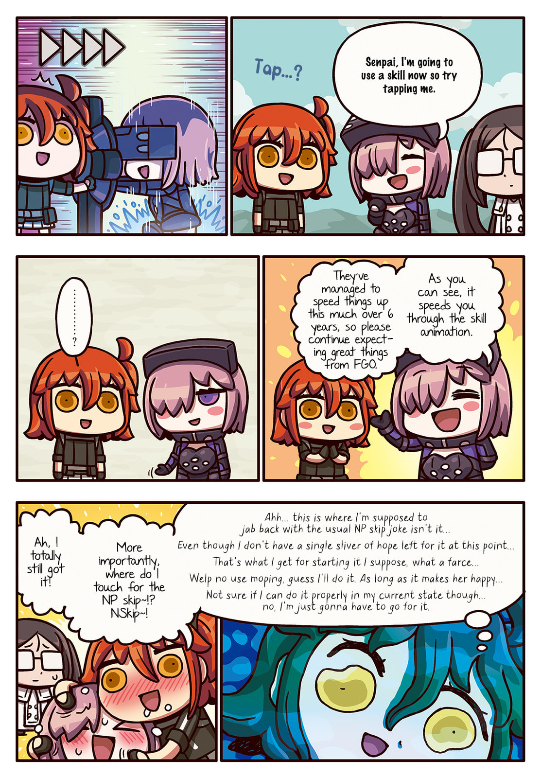 Learning with Manga! Fate/Grand Order Chapter 231 page 1 - 