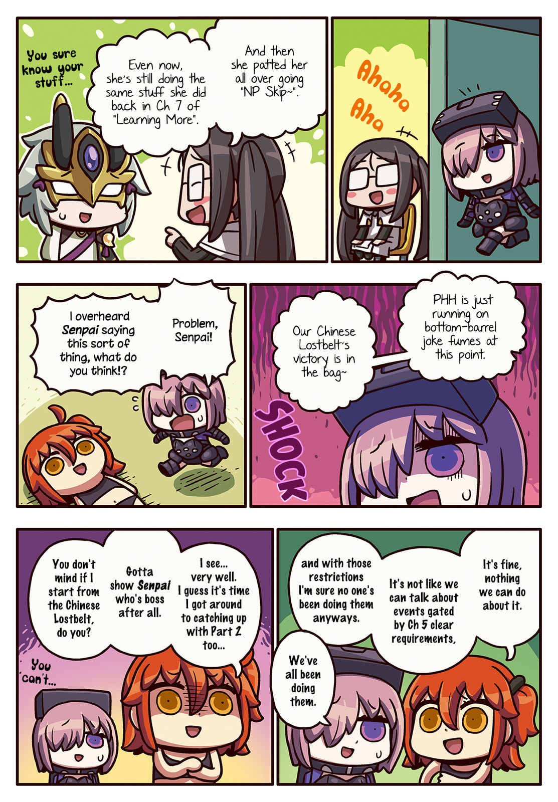 Learning with Manga! Fate/Grand Order Chapter 232 page 1 - 