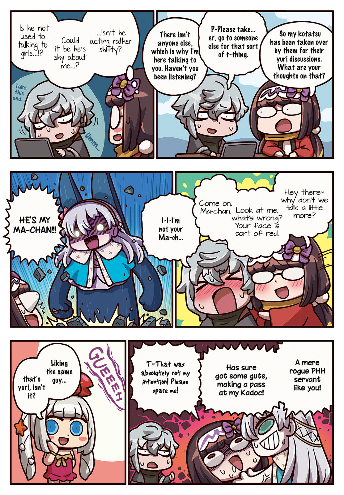 Learning with Manga! Fate/Grand Order Chapter 233 page 1 - 