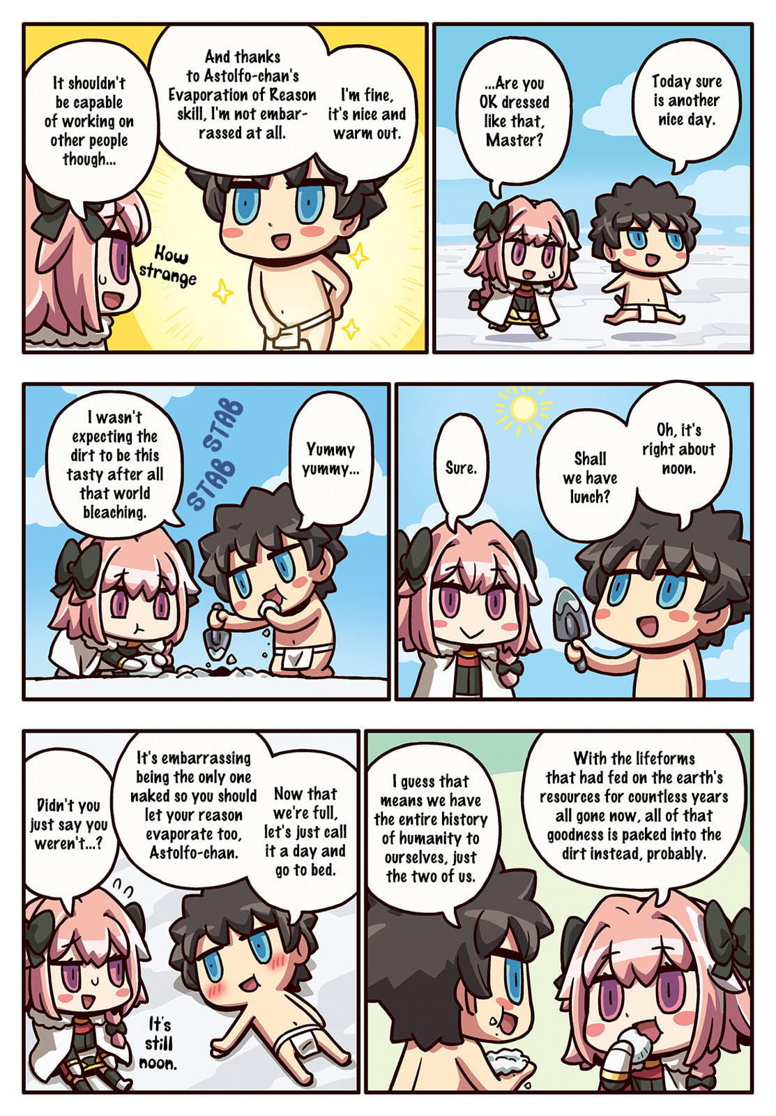 Learning with Manga! Fate/Grand Order Chapter 235 page 1 - 