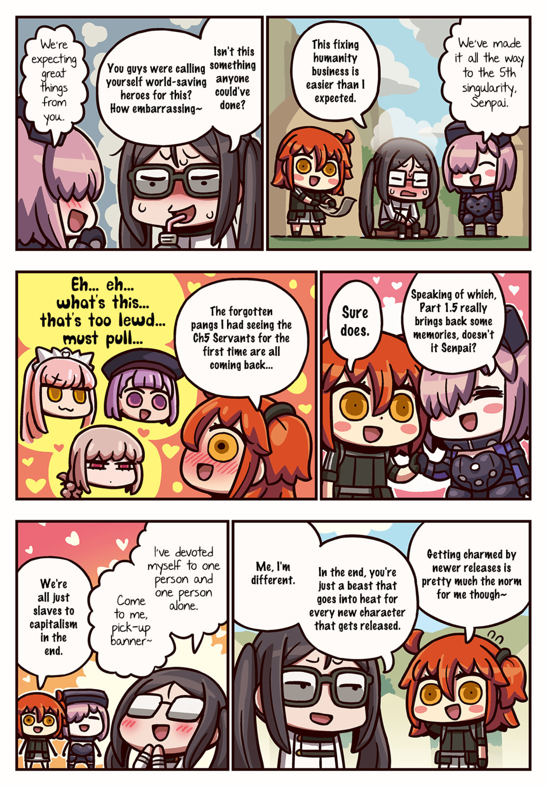 Learning with Manga! Fate/Grand Order Chapter 242 page 1 - 