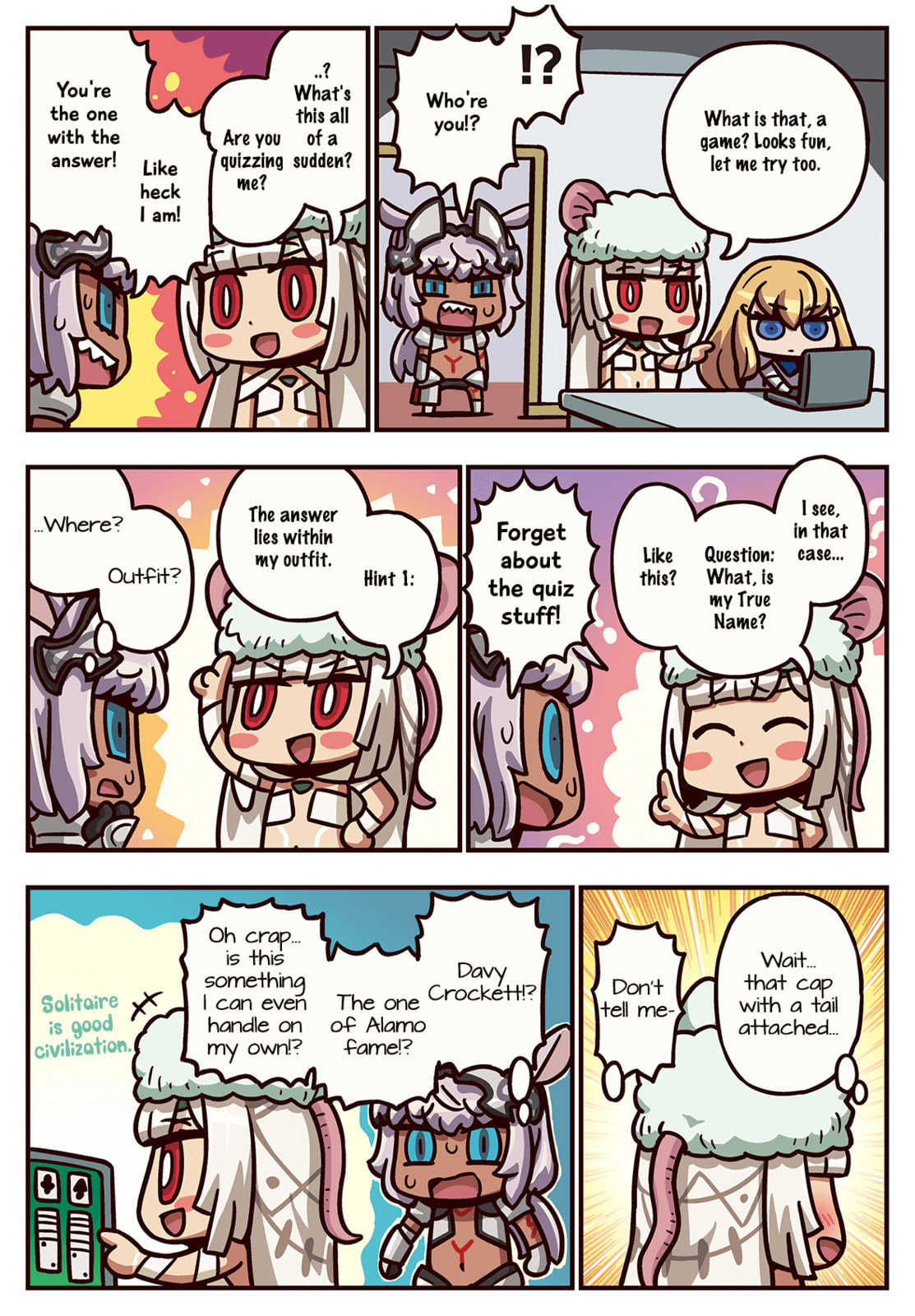 Learning with Manga! Fate/Grand Order Chapter 243 page 1 - 