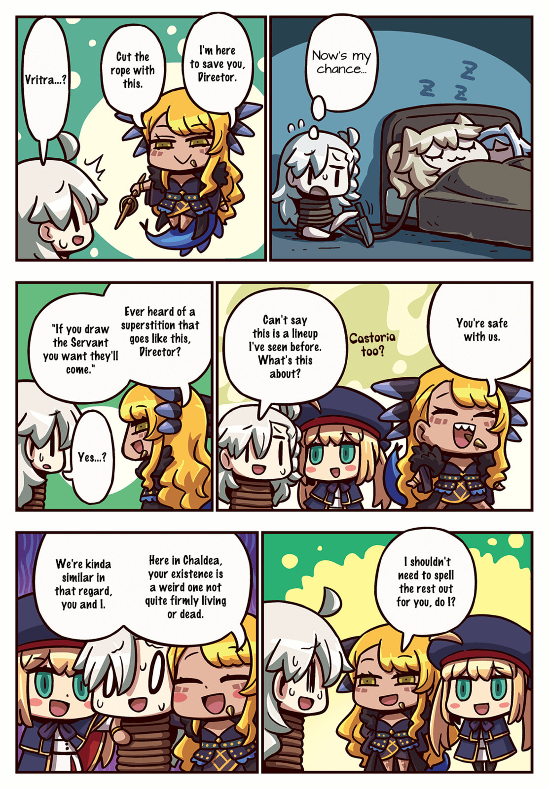 Learning with Manga! Fate/Grand Order Chapter 245 page 1 - 