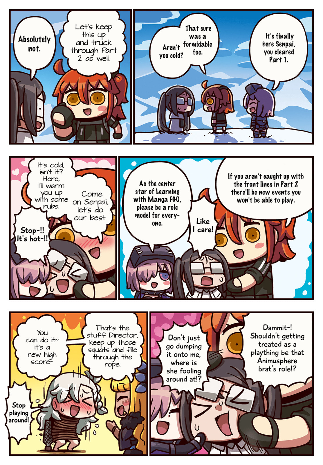 Learning with Manga! Fate/Grand Order Chapter 249 page 1 - 
