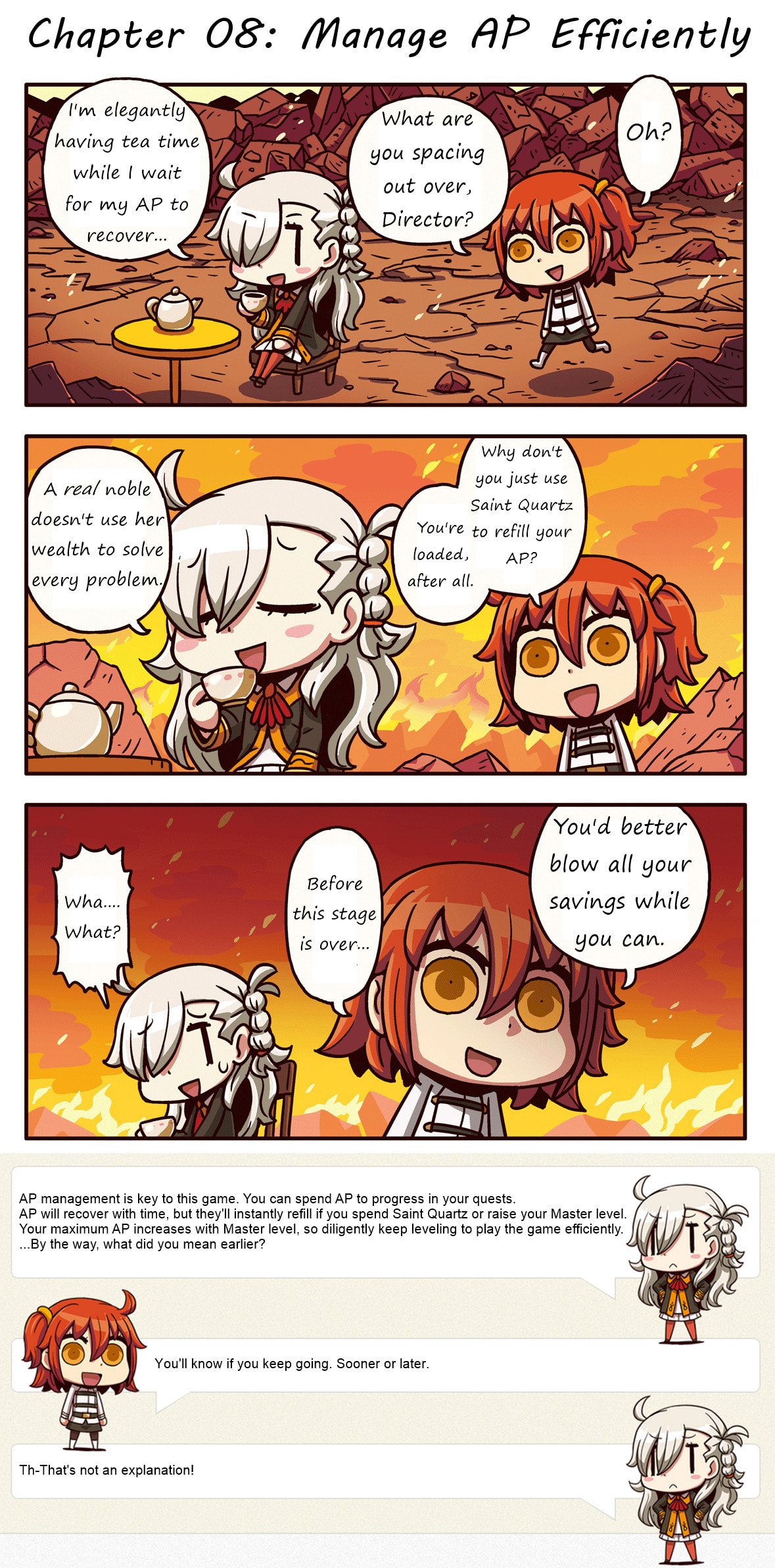 Learning with Manga! Fate/Grand Order Chapter 8 page 1 - 