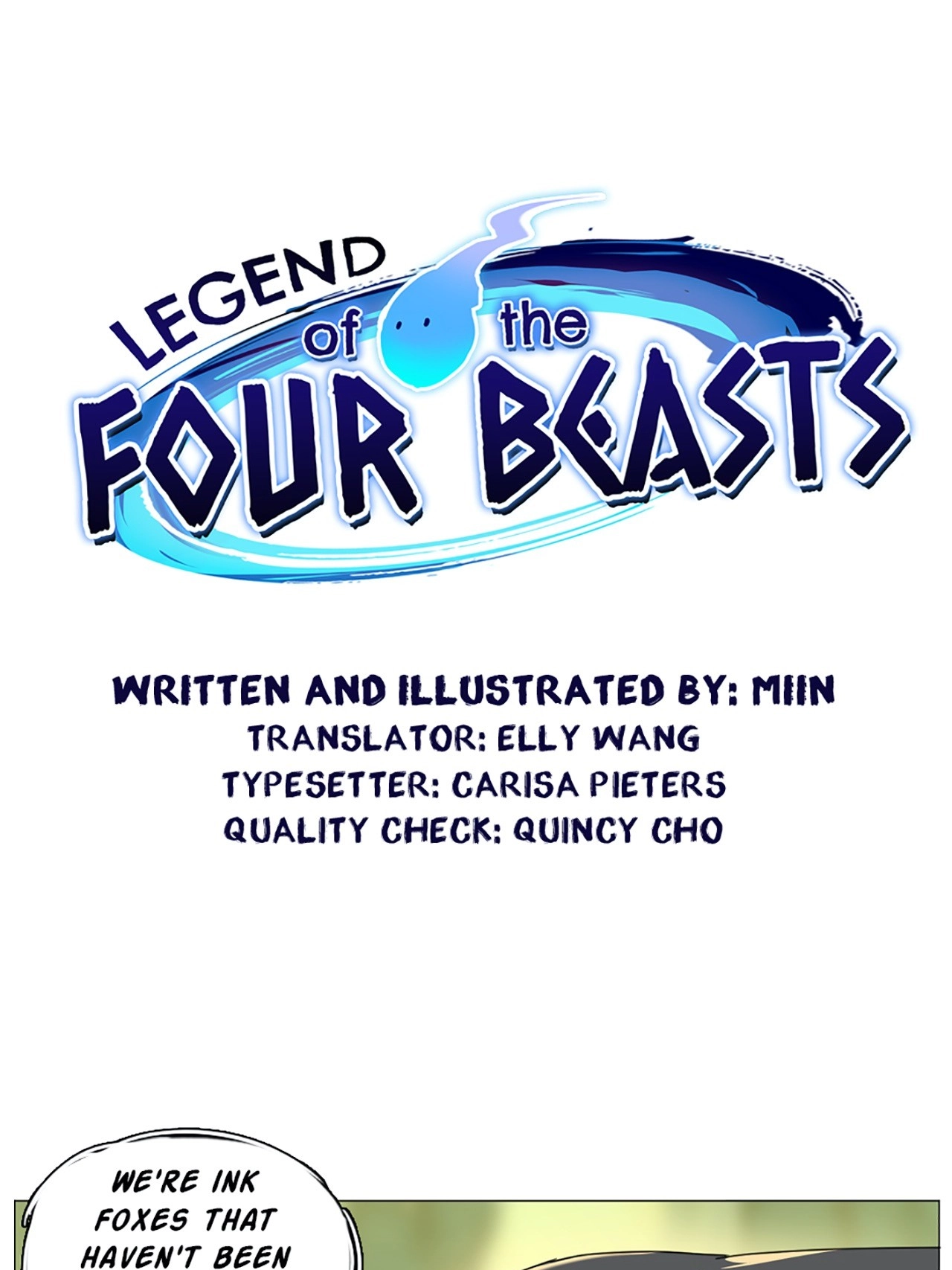 Legend of the Four Beasts Chapter 15 page 1 - 