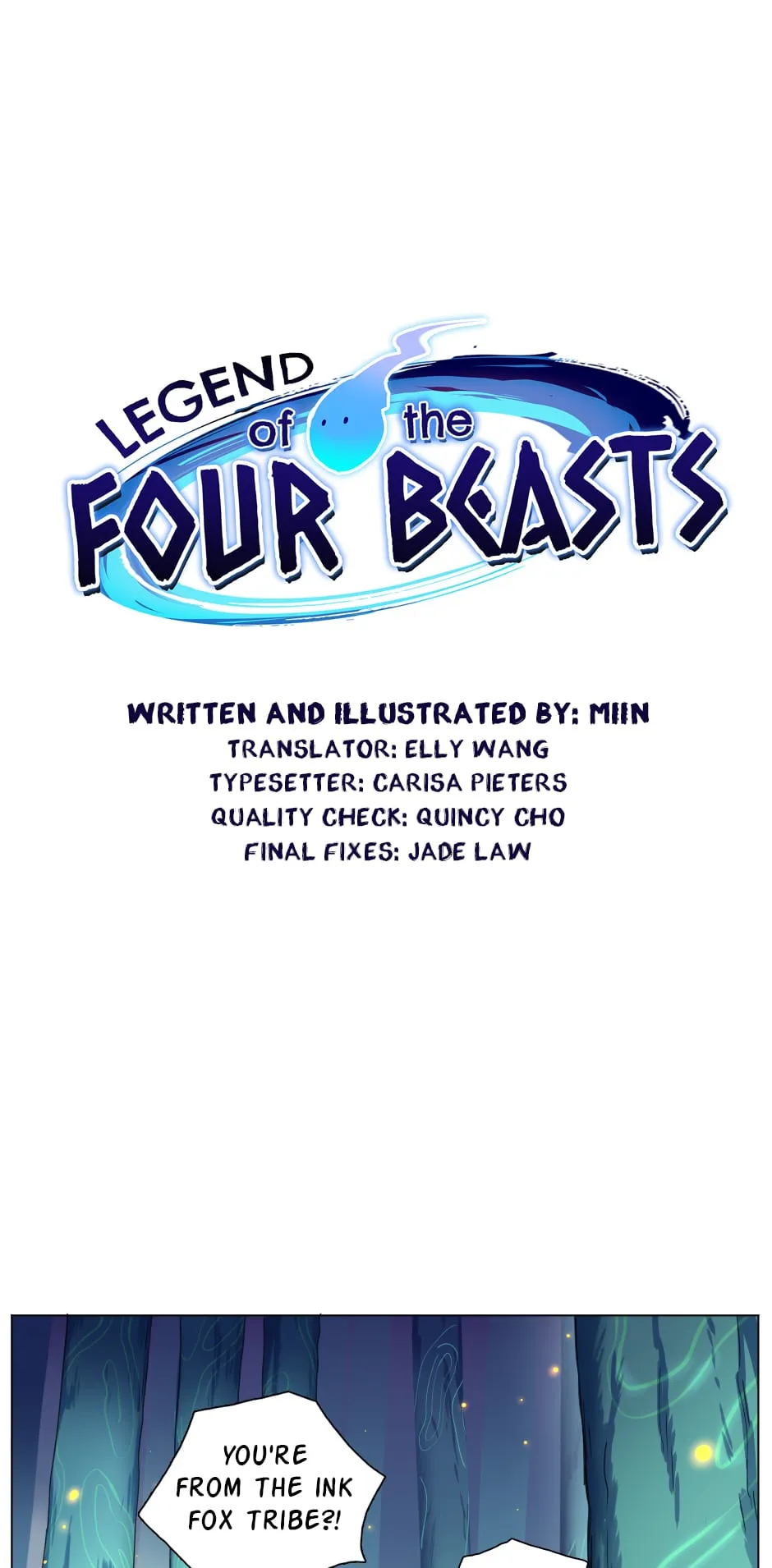 Legend of the Four Beasts Chapter 5 page 1 - 