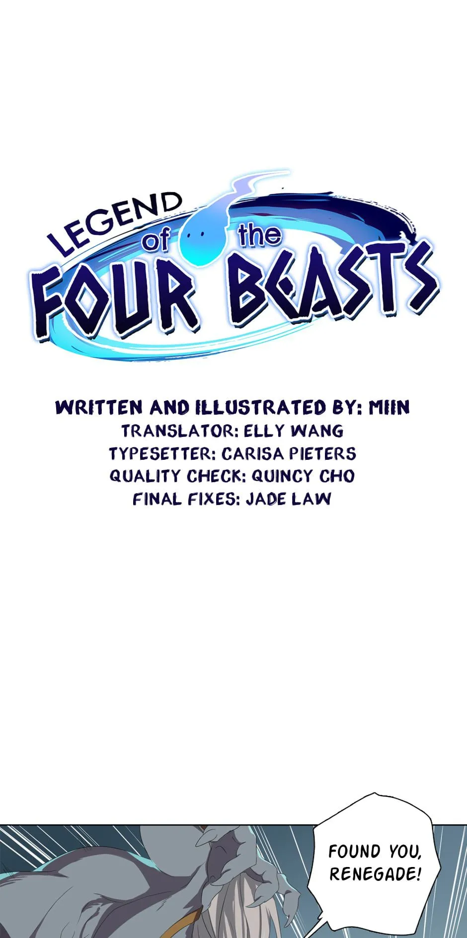 Legend of the Four Beasts Chapter 7 page 1 - 