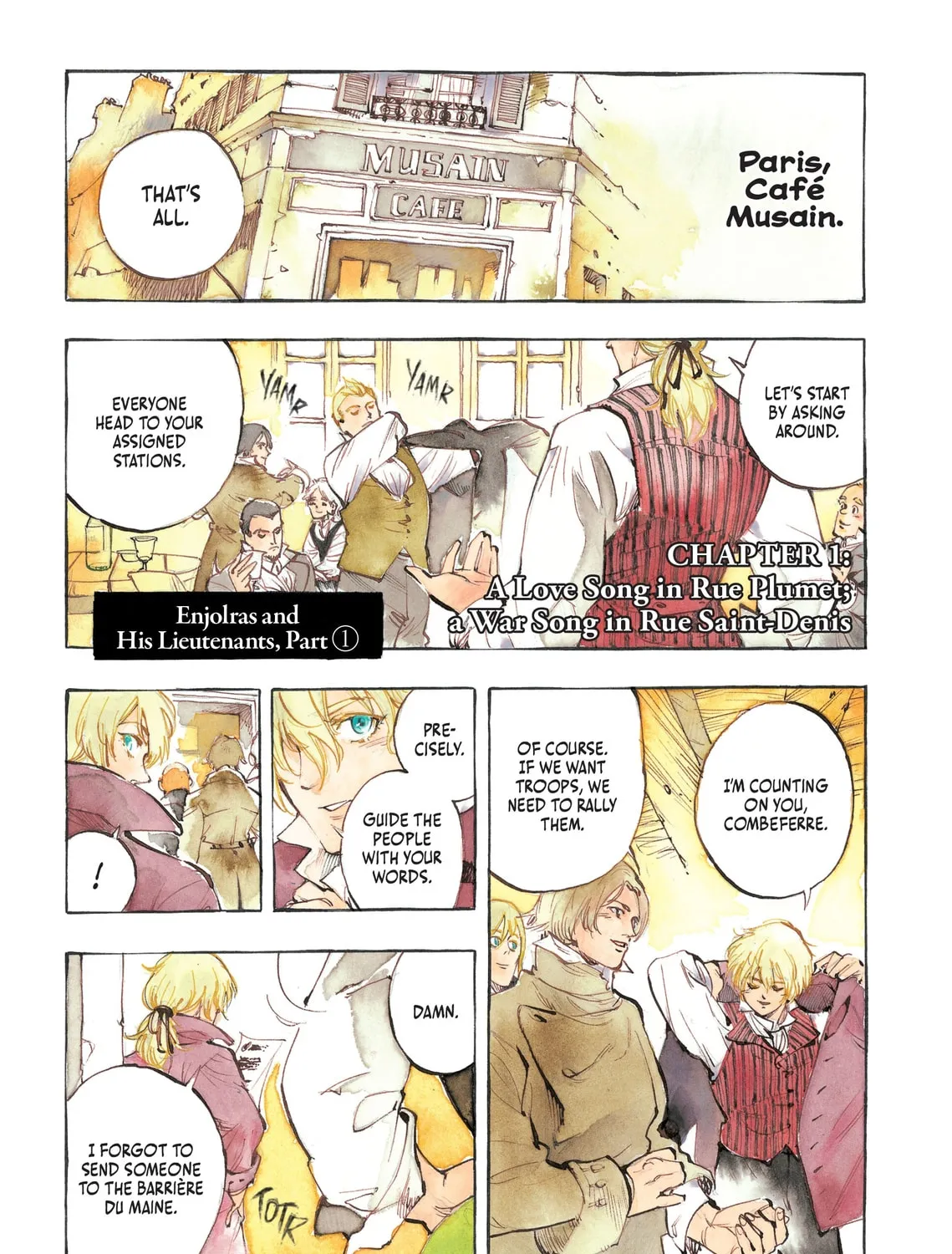 LES MISÉRABLES Chapter 21 page 1 - 