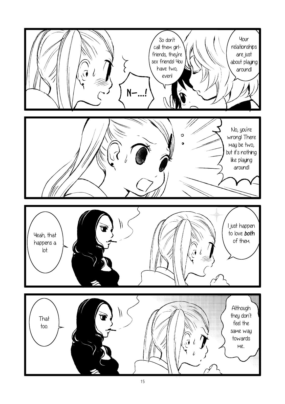 Lesbian Solo! Chapter 0 page 15 - 