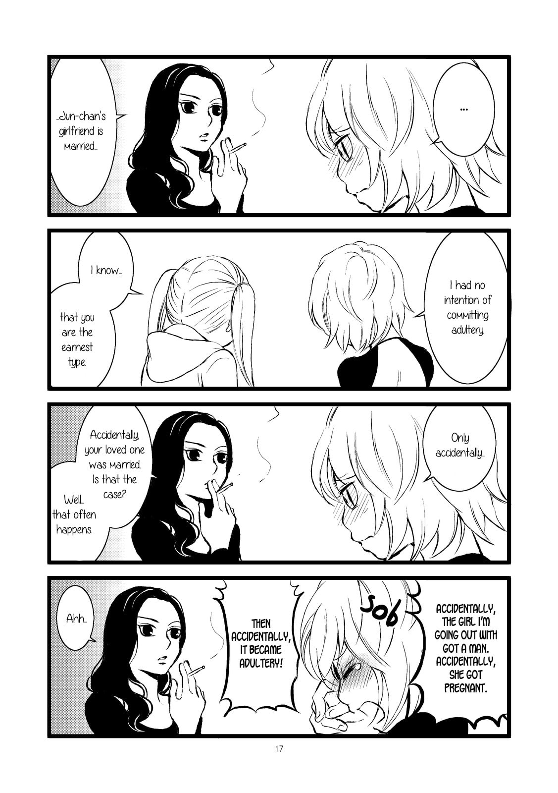 Lesbian Solo! Chapter 0 page 17 - 