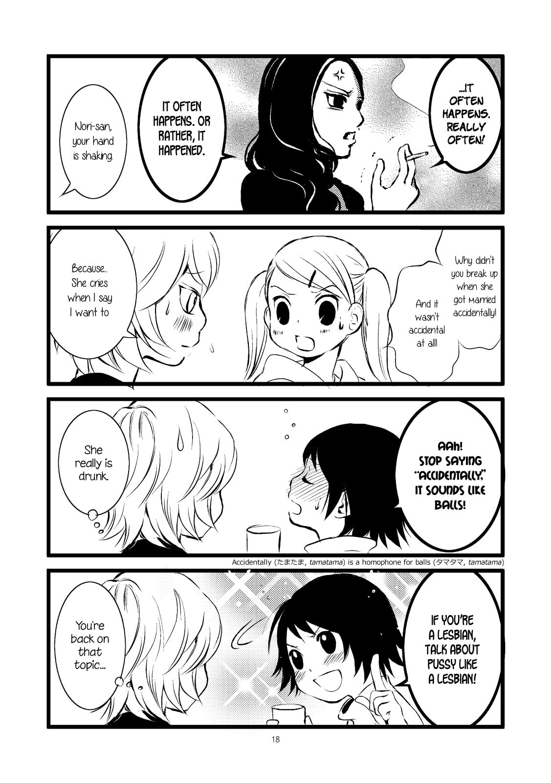 Lesbian Solo! Chapter 0 page 18 - 