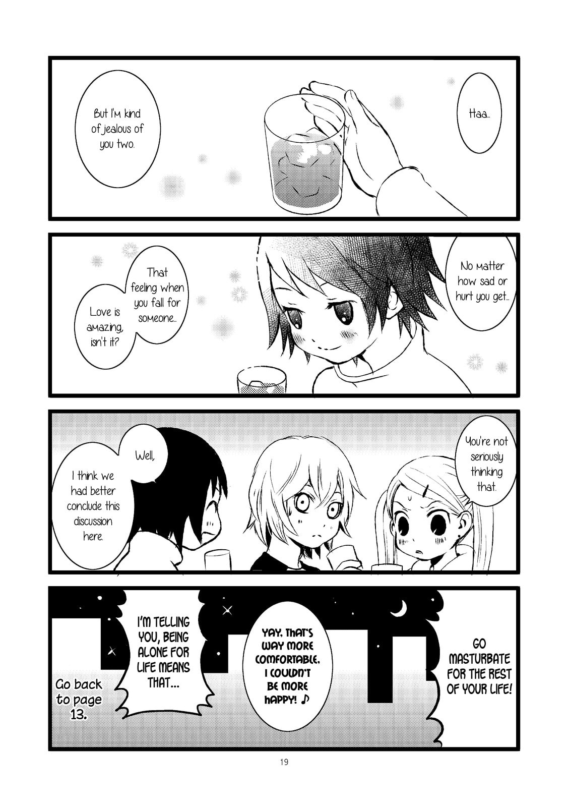 Lesbian Solo! Chapter 0 page 19 - 