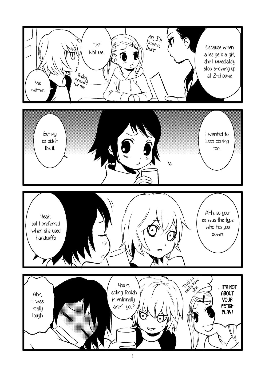Lesbian Solo! Chapter 0 page 6 - 
