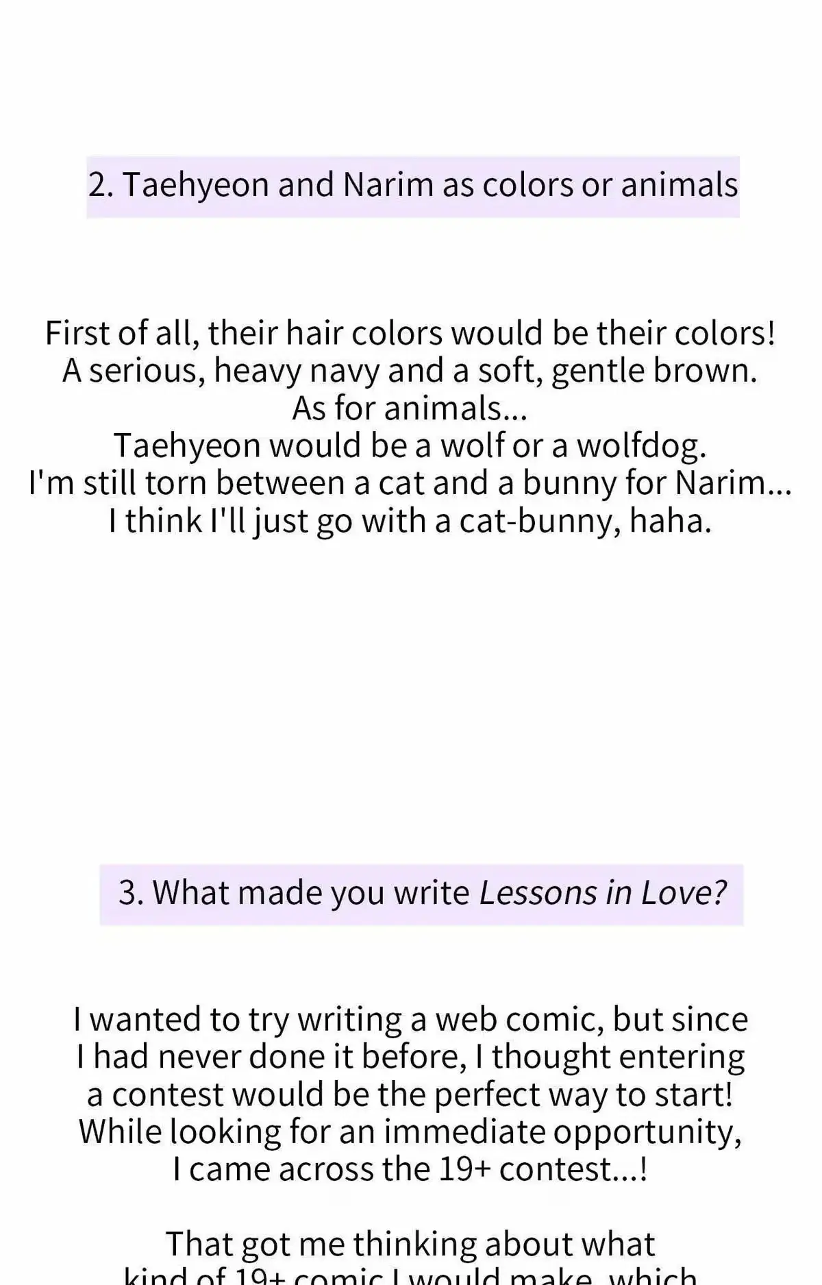 Lessons in Love Chapter 39.5 page 14 - 
