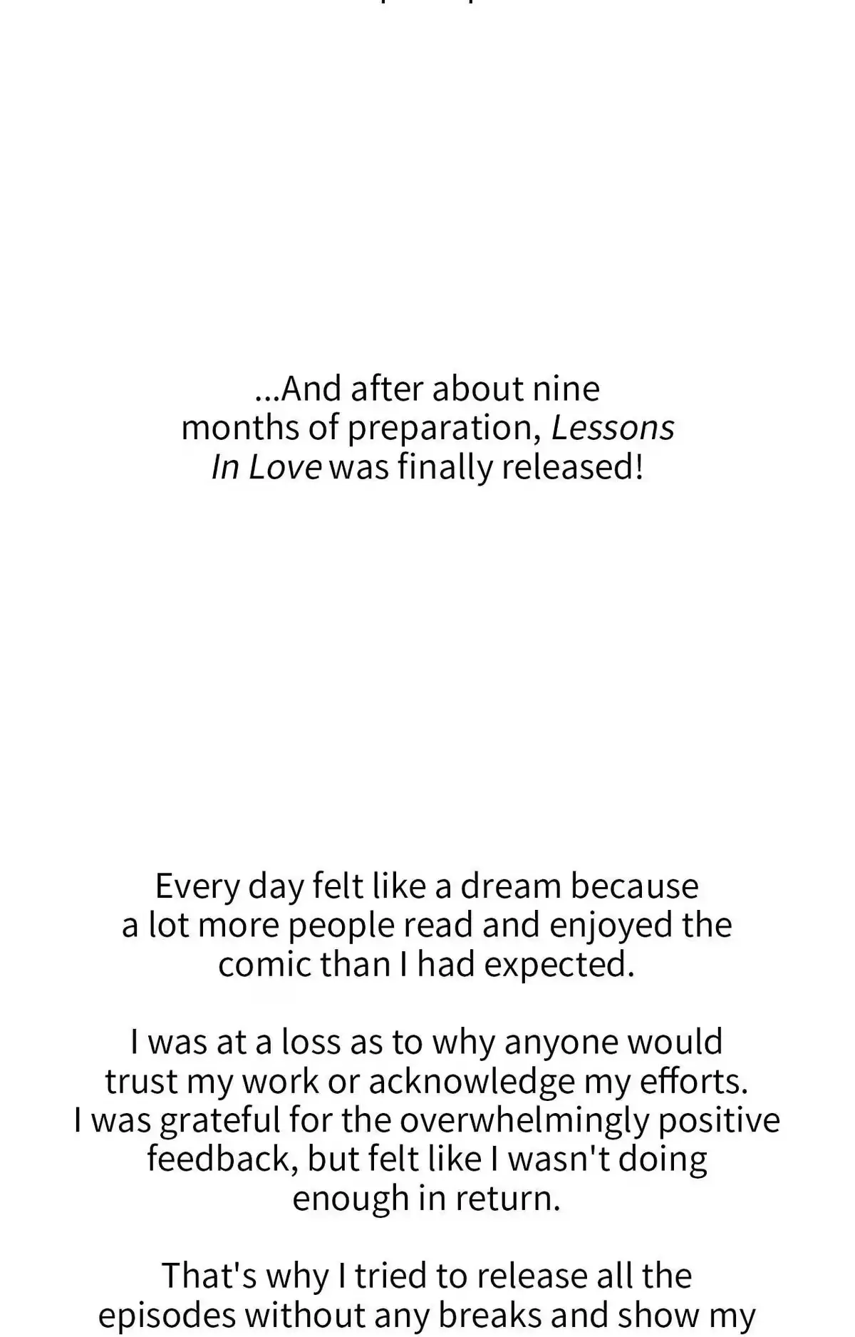 Lessons in Love Chapter 39.5 page 9 - 