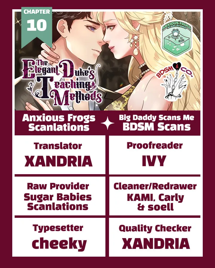 Lessons of Seduction with a Classy Duke Chapter 10 page 1 - 