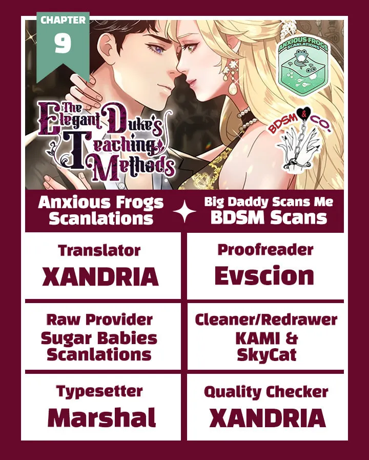 Lessons of Seduction with a Classy Duke Chapter 9 page 1 - 