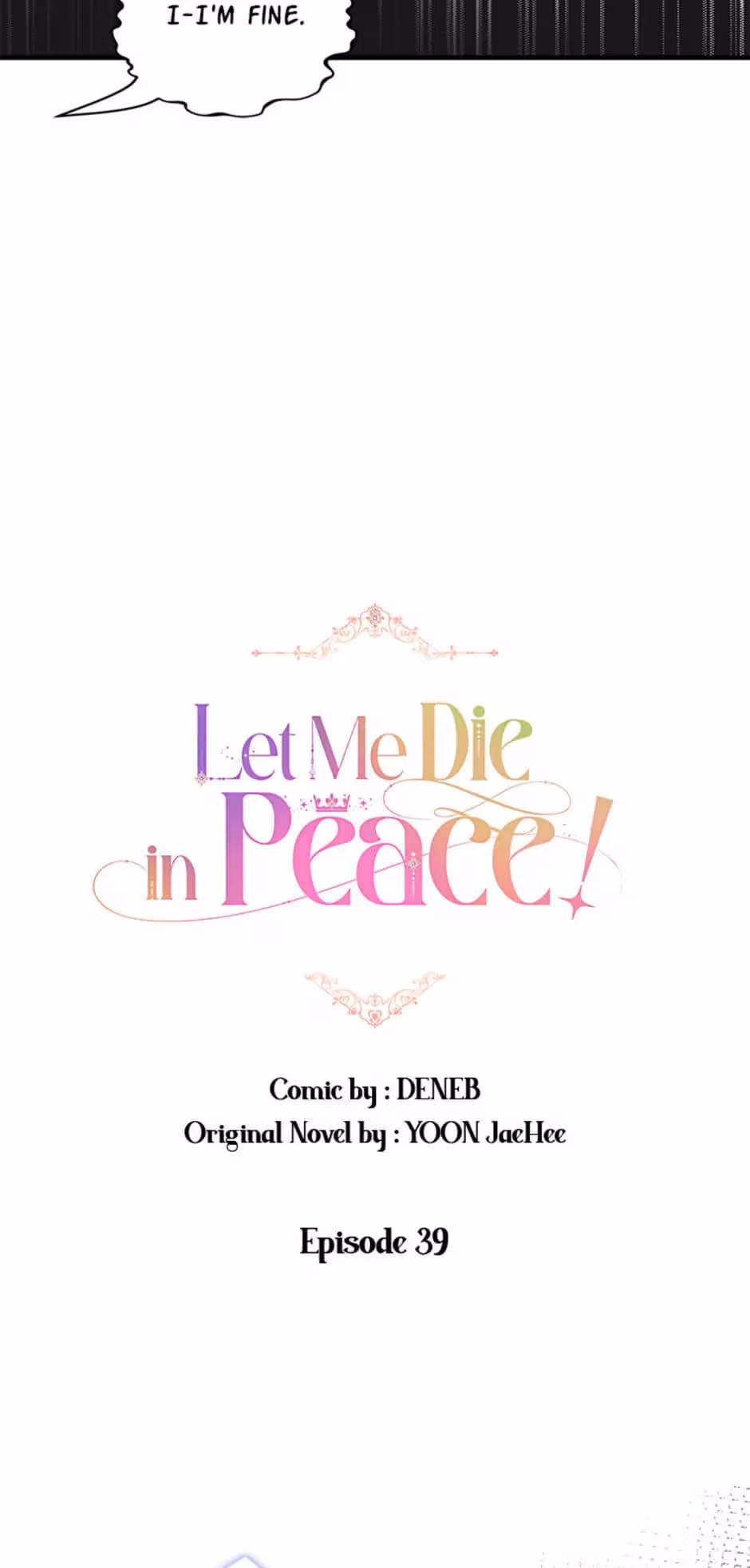 Let Me Die in Peace! Chapter 39 page 10 - 