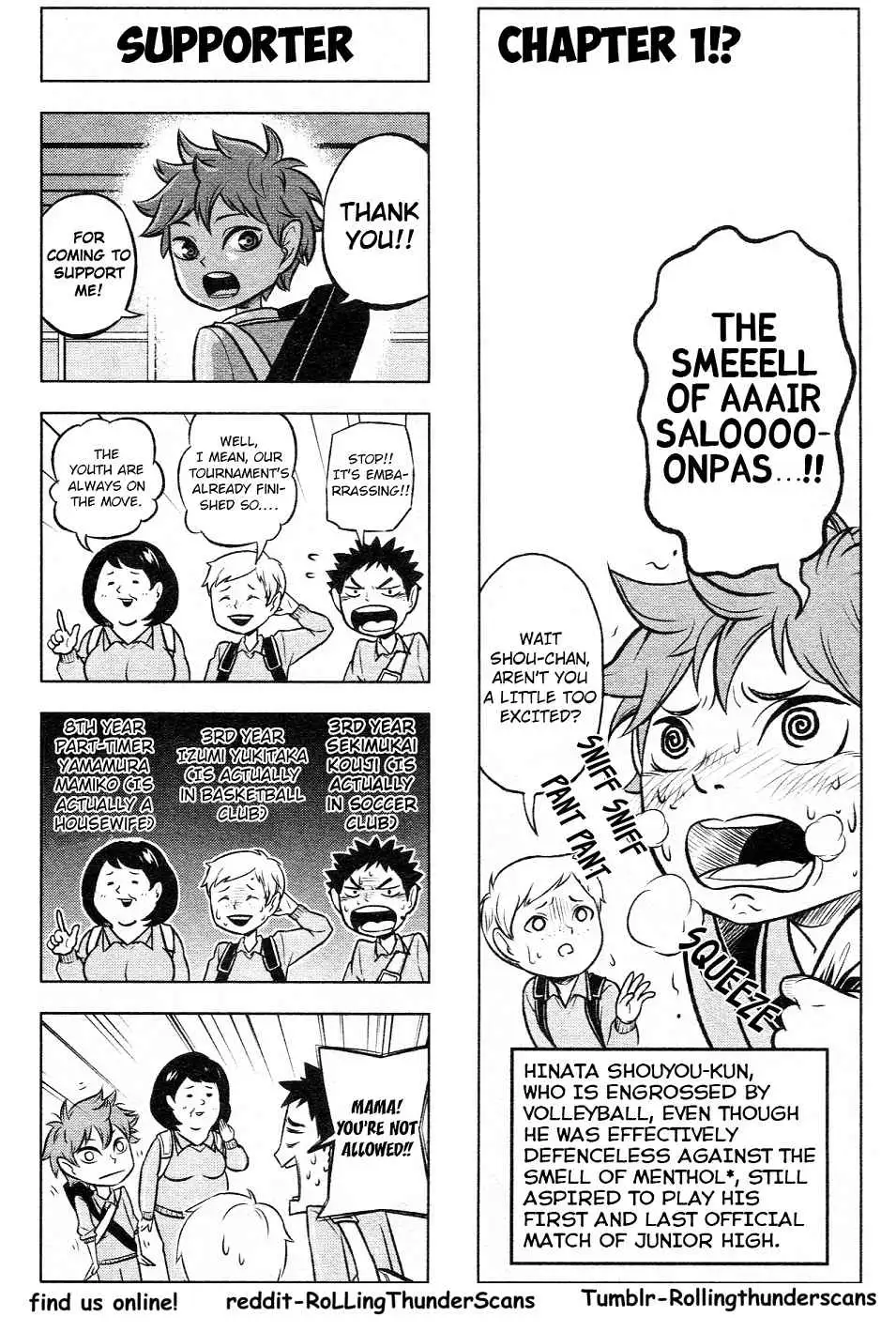 Let's! Haikyuu!? Chapter 1 page 4 - 