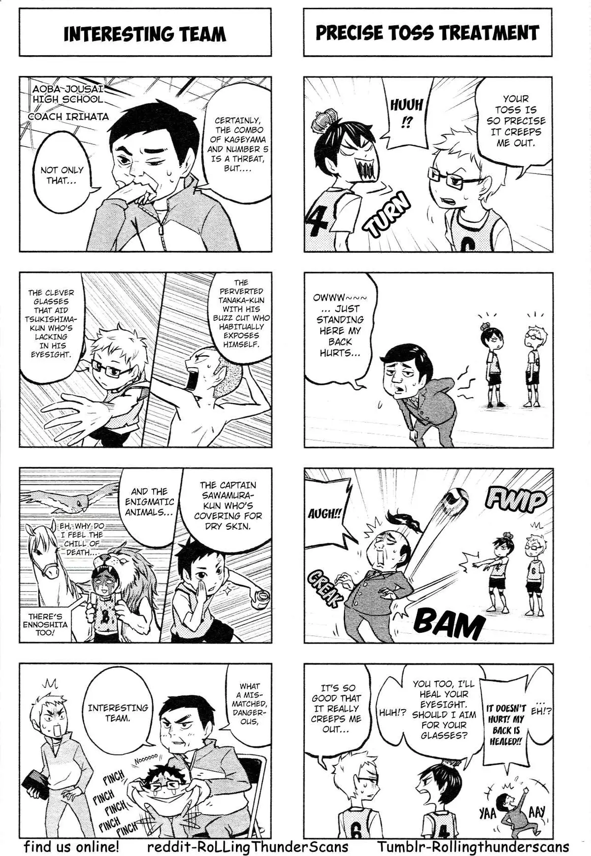 Let's! Haikyuu!? Chapter 10 page 3 - 