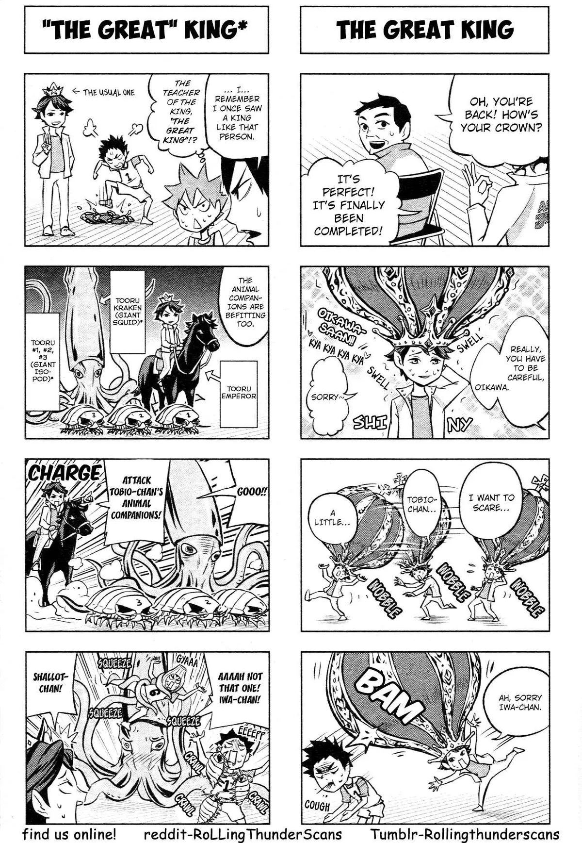 Let's! Haikyuu!? Chapter 10 page 4 - 