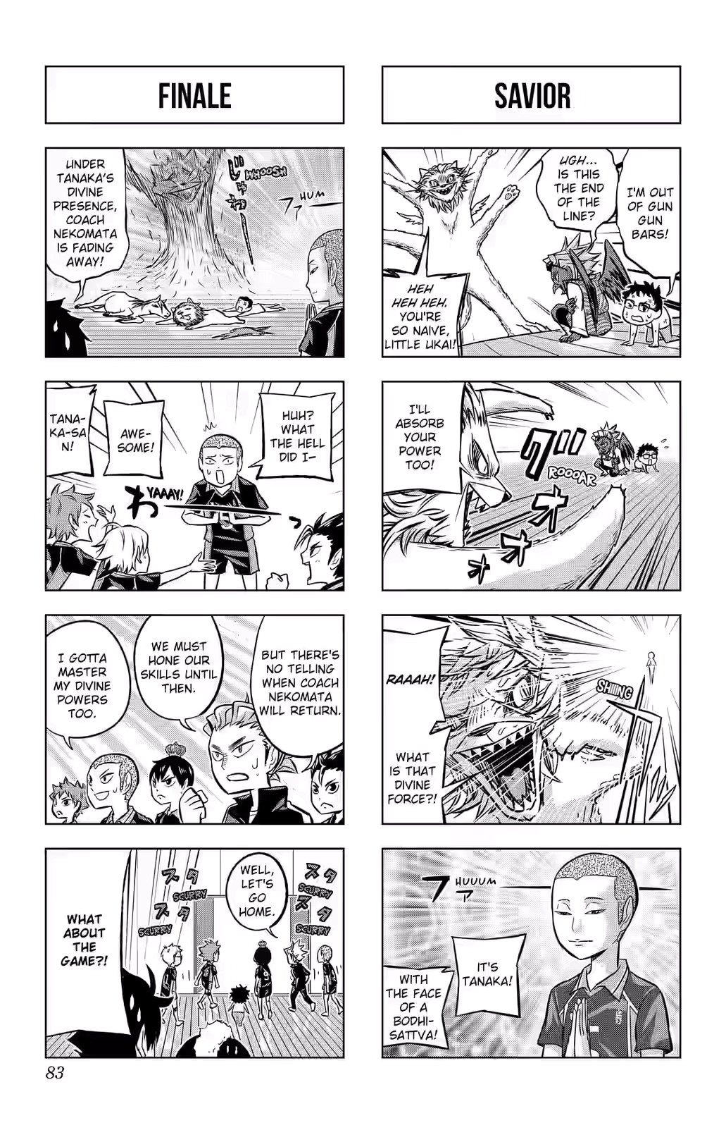 Let's! Haikyuu!? Chapter 19 page 4 - 