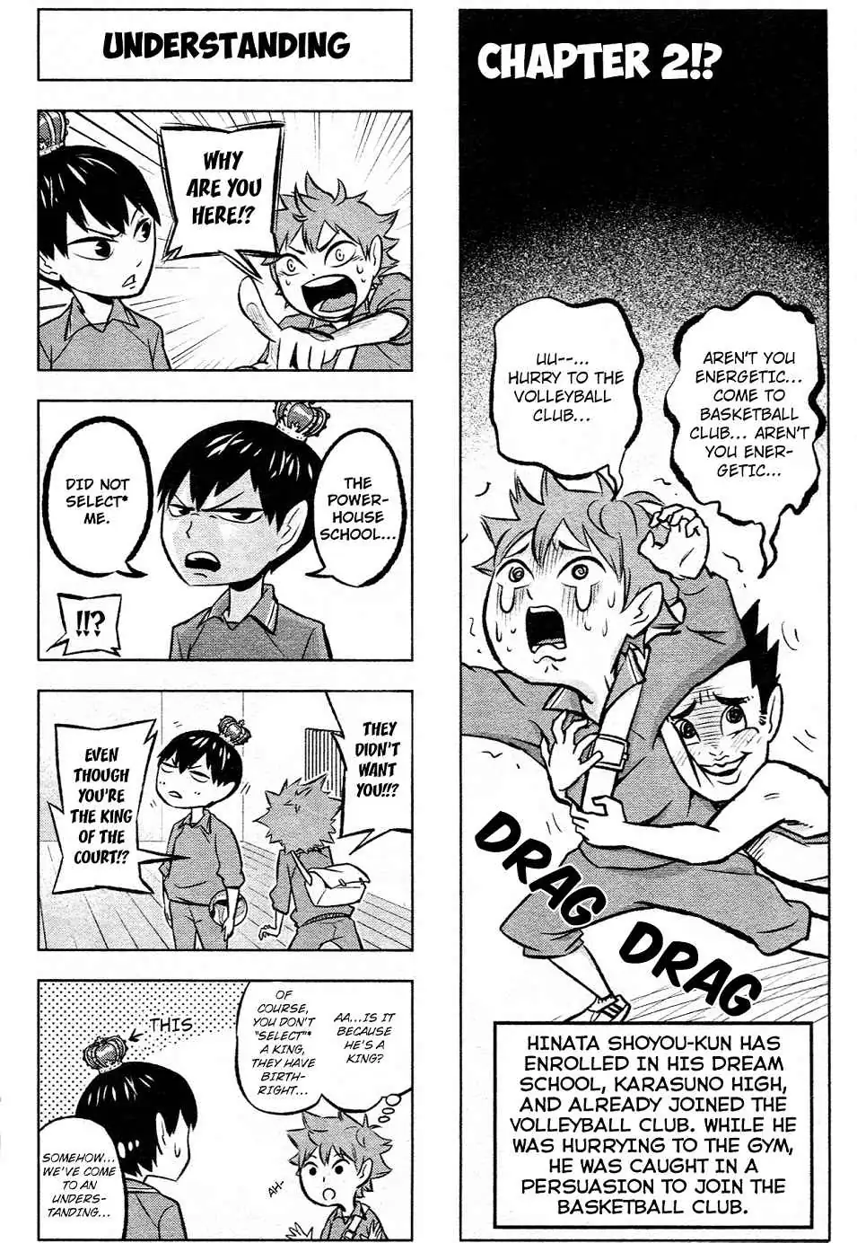 Let's! Haikyuu!? Chapter 2 page 1 - 