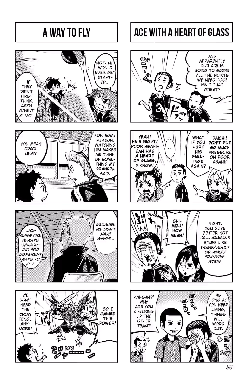 Let's! Haikyuu!? Chapter 20 page 3 - 
