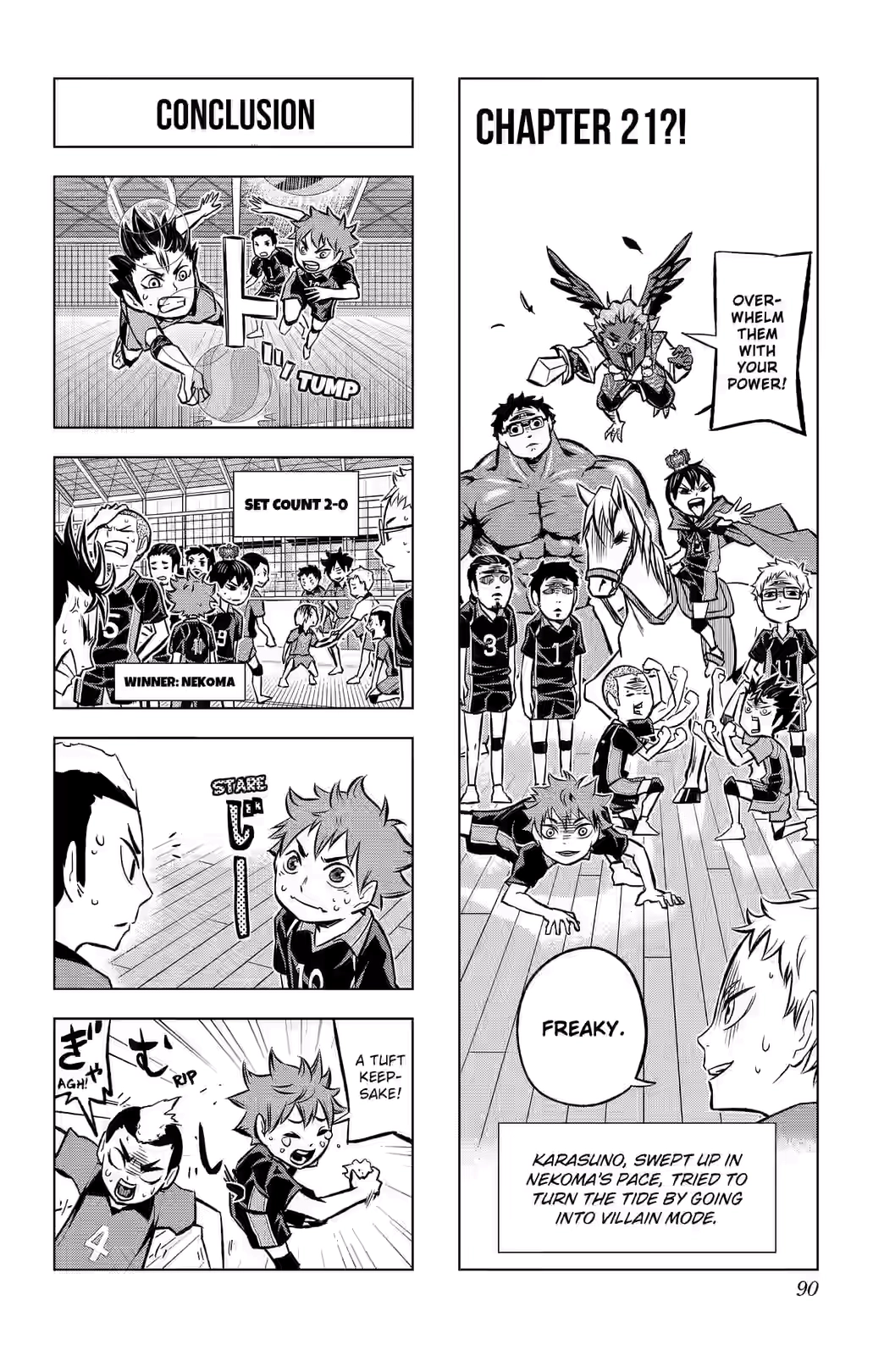 Let's! Haikyuu!? Chapter 21 page 1 - 