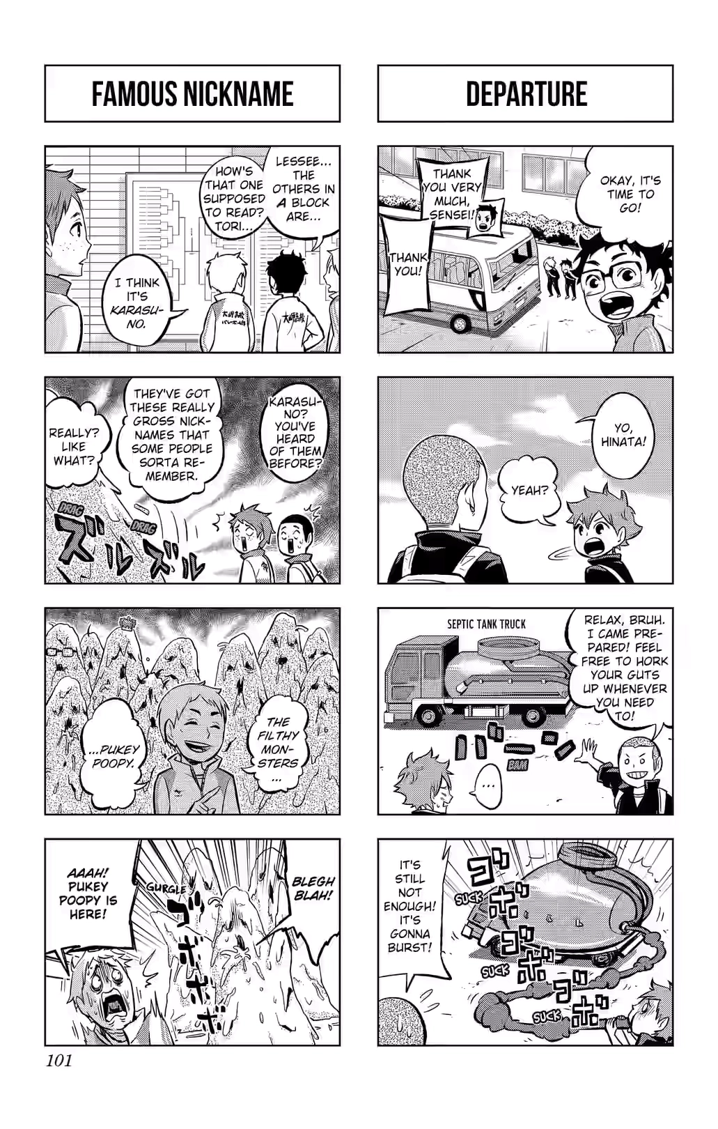 Let's! Haikyuu!? Chapter 23 page 4 - 