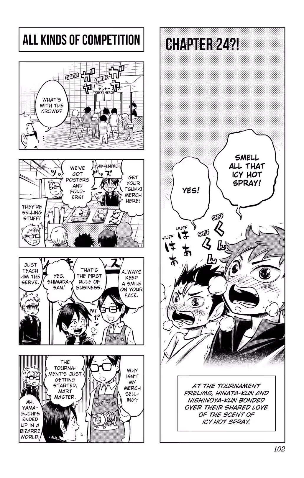 Let's! Haikyuu!? Chapter 24 page 1 - 